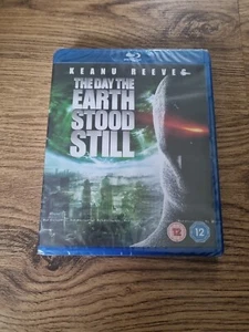 The Day The Earth Stood Still Blu Ray, Keanu Reeves Remake, New/Factory Sealed - Imagen 1 de 3