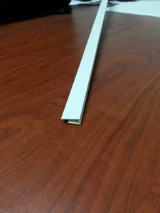 PROFILI IN PVC BIANCO RIFINITURA 6X15X7 DA MT. 1 - Imagen 1 de 1