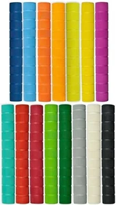 Empuñaduras antideslizantes de goma para murciélago de cricket surtidos colores agarre de mango de calidad premium - Imagen 1 de 44