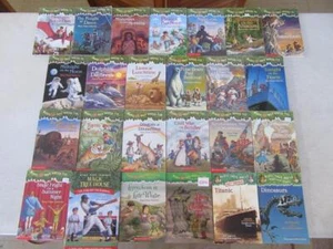 BIG Lot (25) WILL, MARY POPE OSBORNE Kids Books MAGIC TREE HOUSE SERIES #1-9 +16 - Picture 1 of 1