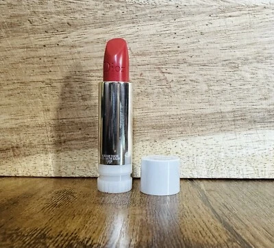 Dior Rouge Dior Lipstick CHERIE 525 Satin BALM Refill  0.12oz/3.5g New/No Box - Image 1 of 3