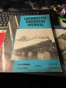 November 1949 Locomotive Engineer's Journal - Imagen 1 de 4