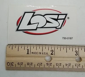 (Lot of 2) Team LOSI R/C model logo STICKER - 2.5" x 1.25" - Picture 1 of 3