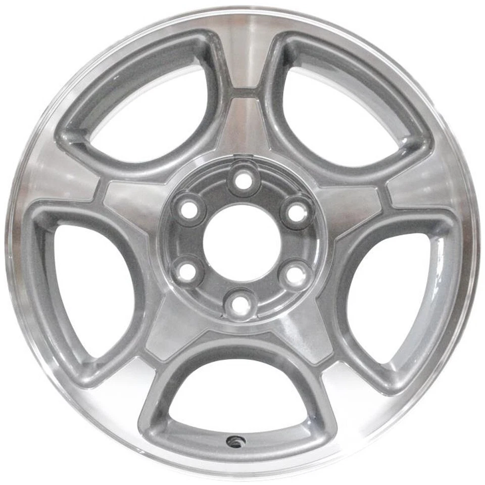 17" 17x7 OEM Aluminum Wheel Rim for 2004-2009 Chevrolet Trailblazer - 5170 - Image 1 of 1