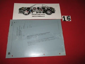 MANUALE AGGIORNAMENTO REVISIONE MOTORE LANCIA 1.6 IE 1.6 TURBO - Imagen 1 de 1