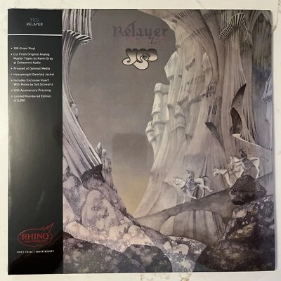 YES  RHINO HIGH FIDELITY 5000 ONLY FACTORY SEALED RELAYER LP SQUIRE HOWE - Image 1 of 3