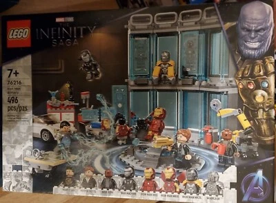 Lego Marvel Super Heroes: Iron Man Armoury (76216) nova caixa lacrada - Imagem 1 de 4