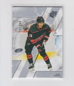 23/24 UD SPX Carolina Hurricanes Seth Jarvis card #17 Ltd #/299 - Bild 1 von 2