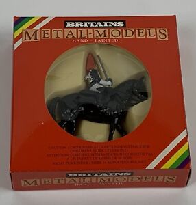 William Britain Metal Toy Soldier Household Cavalry Blues & Royals Figure #7231
