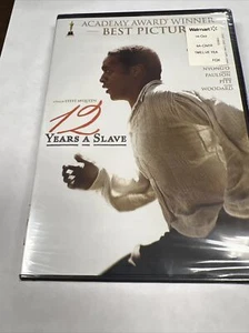 12 Years a Slave (DVD 2013) Steve McQueen Brad Pitt Paul Dano - Picture 1 of 2