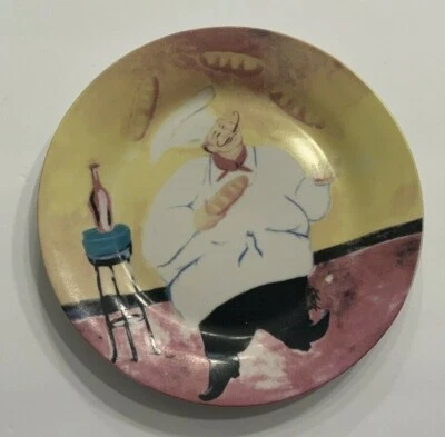 HOME ESSENTIALS AND BEYOND FAT BOYS CHEFS COLECCIÓN PLATO ENSALADA PAN FRANCÉS Foto 1 de 4