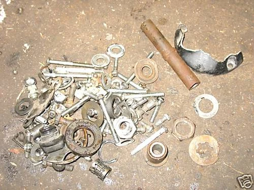 79 SUZUKI DS125 DS 125 MISC ENGINE & CHASSIS BOLT BIN - Image 1 of 1