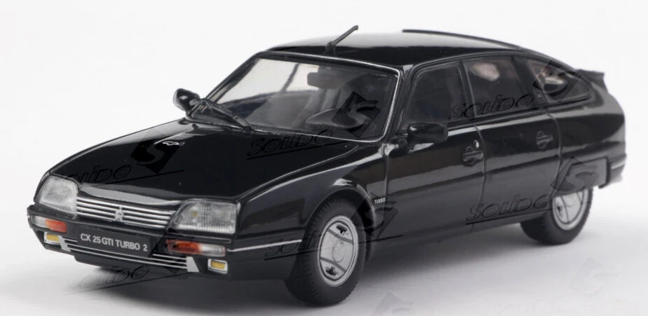 Citroen CX GTI Turbo II 1989 Black 1/43 - S4311706 SOLIDO