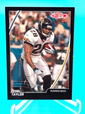 Fred Taylor 2007 Topps Total BLACK 25/50 SSP #219 Jaguars - Image 1 of 2