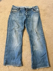 DIESEL Jeans Men 36x34 Koffha Bootcut Denim Medium Wash - Picture 1 of 9