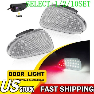 2x LED Interior Door Panel Courtesy Light Lamp Pair For 1997-03 Ford F150 1~10X - Image 1 of 4