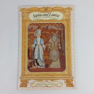 Sophie and Louisa A La Mode by Rosemary Lowndes 1984 Paper Doll Book - Complete - Picture 1 of 7