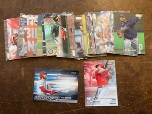 Topps Stadium Club Lot (24) w/ Mike Trout & Bryce Harper Baseball Cards - Picture 1 of 3