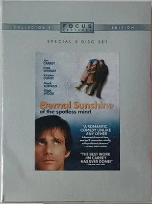 ETERNAL SUNSHINE OF THE SPOTLESS MIND DVD 2005 2-Disc Set COLLECTOR'S EDITION - Image 1 of 2