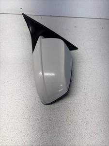 2012-2016 BMW 528i 535i 550i Left Side View Power Door Mirror Cover White OEM - Picture 1 of 15