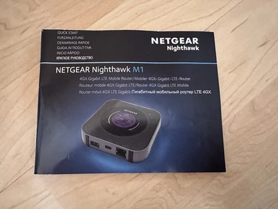 NETGEAR Nighthawk M1 MR1100 LTE Router 1000 Mbit/s inklusive Antenne - Bild 1 von 4