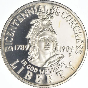 1989-S Congressional Proof Half Dollar US Congress 50c Commemorative *2004 - Picture 1 of 3