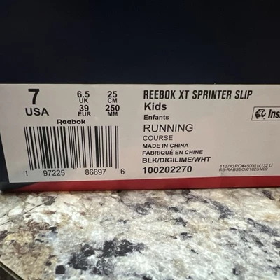 Reebok XT Sprinter Youth 7 Running Shoes - Image 1 of 4