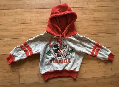 Vintage Kids 80s Mickey Mouse Studios Florida Walt Disney Land Company Jog Togs - Image 1 of 4