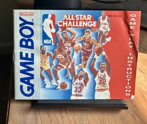 NBA All Star Challenge Nintendo Gameboy Bedienungsanleitung Original - Bild 1 von 3