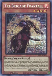 [US PRINT] Tri-Brigade Fraktall - MP21-EN171 - Prismatic Secret Rare 1st Edition - Picture 1 of 1