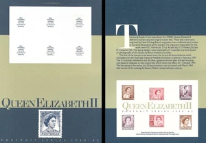 1986 Australia Post Last Replica Card - Queen Elizabeth 1959 Pre-Decimal Series - Bild 1 von 1