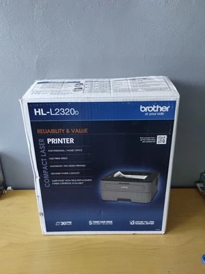 Brother HL-L2320D Printer w Toner & New Drum! ONLY 617 Pages! CLEAN FAST SHIP! - Image 1 of 4