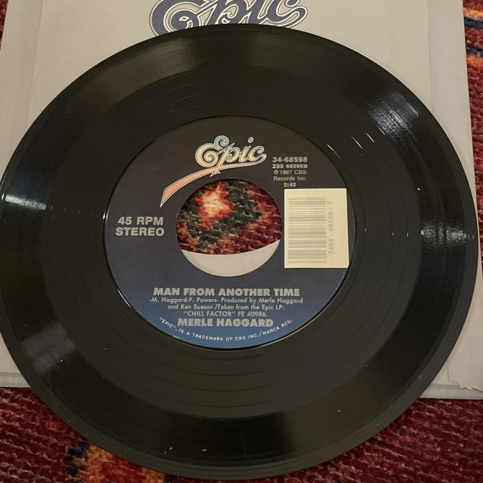 Merle Haggard “ 5:01 Blues / Man From Another Time “ 45 rpm - Image 1 of 1