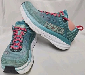 Zapatillas deportivas Hoka One One Bondi 6 1019270 azules para mujer talla 9 sin plantillas  - Imagen 1 de 19