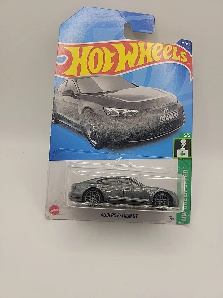 Hot Wheels HW Verde Velocidad 5/5 Audi RS E-Tron GT 176/250 Gris Foto 1 de 1