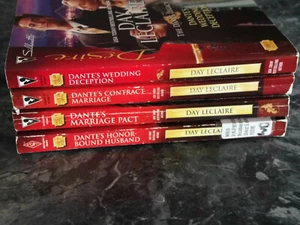 Silhouette Desire Day LeClaire lot of 4 The Dante Legacy Series Paperbacks - Picture 1 of 1