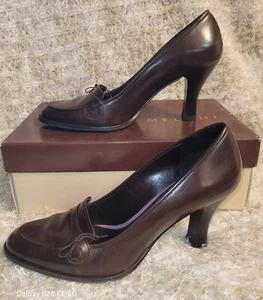 Antonio Melani Talla 8M Christel201 Fudge LE Mujer Vestido Tacones Oficina Profesional - Imagen 1 de 15