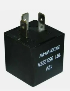 Febi Indicator Relay 12v Vw Beetle T2 Bay T25 T3 T4 T5 3 Pin Flasher Relay 11195 - Picture 1 of 1
