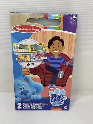 Melissa & Doug Blue's Clues & You! Rompecabezas magnéticos para llevar 2X15 piezas G2 Foto 1 de 3