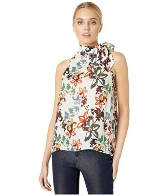 Corbata Nicole Miller 295633 Autumn Dream Silk (Multi Marfil), 8 Foto 1 de 2