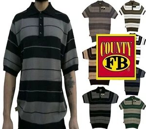 FB County Charlie Brown Short Short Sleeve Button Up Polo Shirts OG Chicano - Picture 1 of 24
