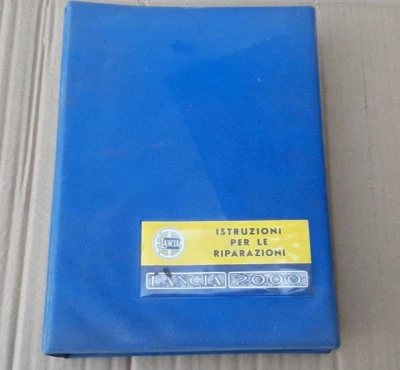 MANUALE RIPARAZIONE OFFICINA LANCIA  FLAVIA 2000 BERLINA -820-COUPE' 820 - Immagine 1 di 4