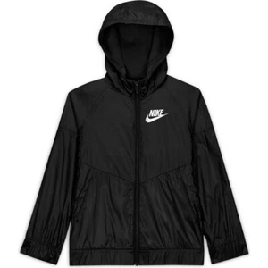 Nike Sportswear Windrunner Big Kids' (Girls') Jacket, DB8521, Black, Medium - Picture 1 of 6