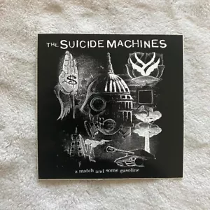 Vintage Suicide Machines A Match Amd Some Gasoline 2003 ska punk promo sticker!! - Picture 1 of 2