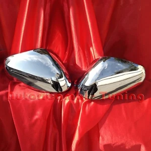 Pair Chrome Mirror Capes for Alfa Romeo Juliet Myth - Picture 1 of 1