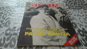 STORIA ILLUSTRATA L'ATTACCO TEDESCO SUL FRONTE OCCIDENTALE PARIGI BRUCIA 1990 - Picture 1 of 2