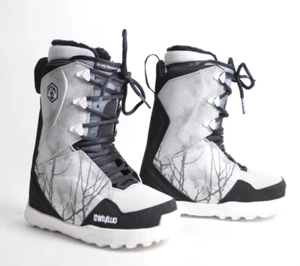 NWOB Womens Thirtytwo Lashed x Melancon Snowboard Boots $300 5 white lace up - Picture 1 of 10