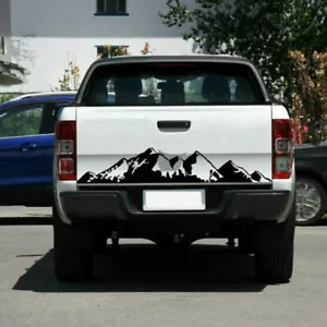 Mountains Off Road Pickup Trunk Stickers Car Tail Gate Decal For Ford Range - Picture 1 of 6