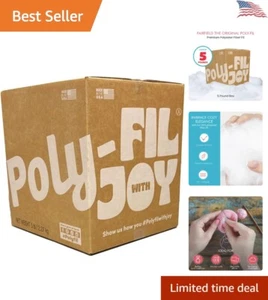 Polyester Fiber Fill - Pillow Filler for Stuffed Animals, Toys, Decorations - Picture 1 of 9