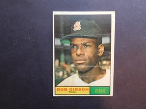 BOB GIBSON ST LOUIS CARDINALS & HOF 1964 TOPPS CARD #211 - Picture 1 of 2